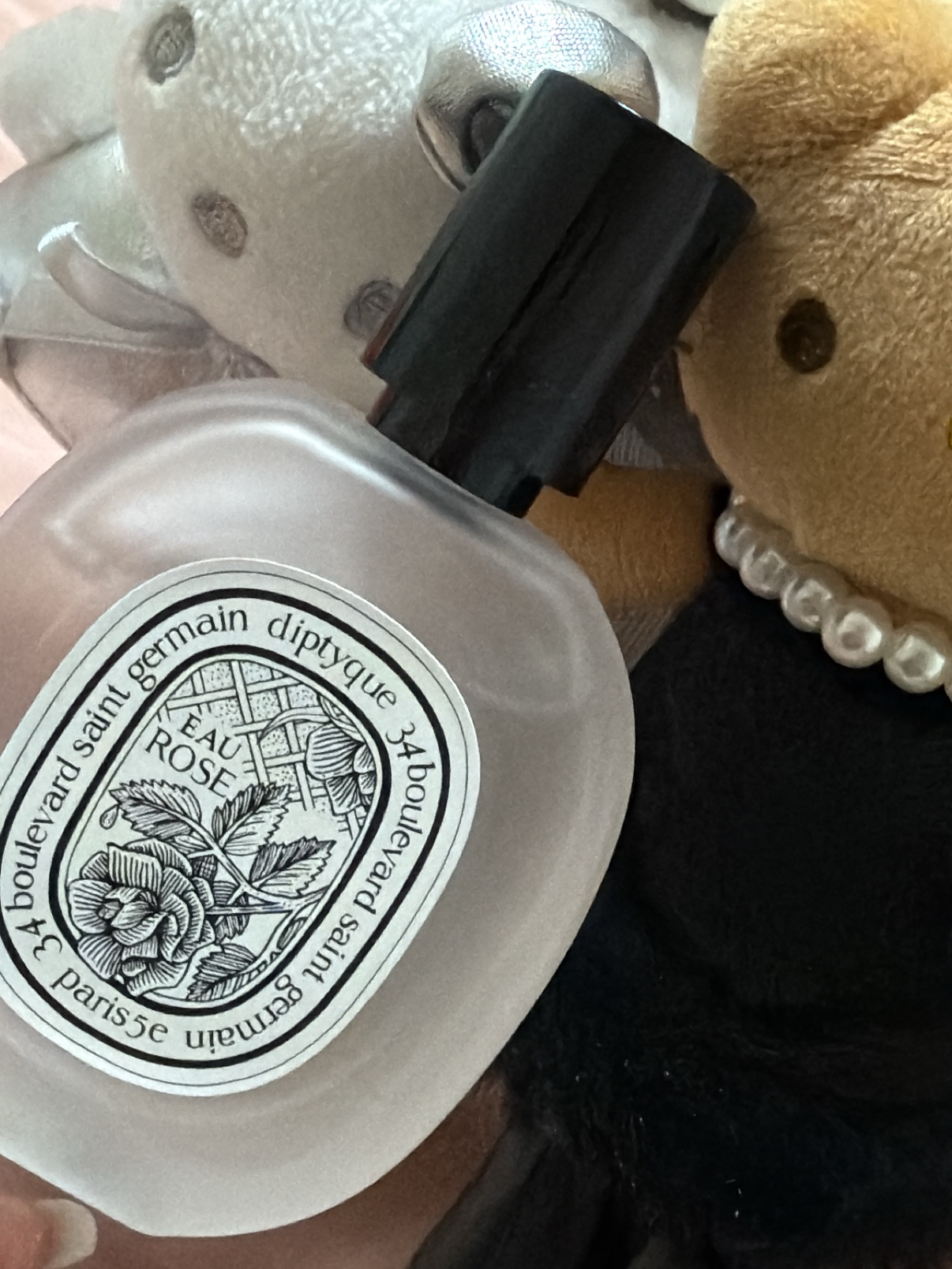 Diptyque Hair Mist Eau Rose 30ml 착용 스타일