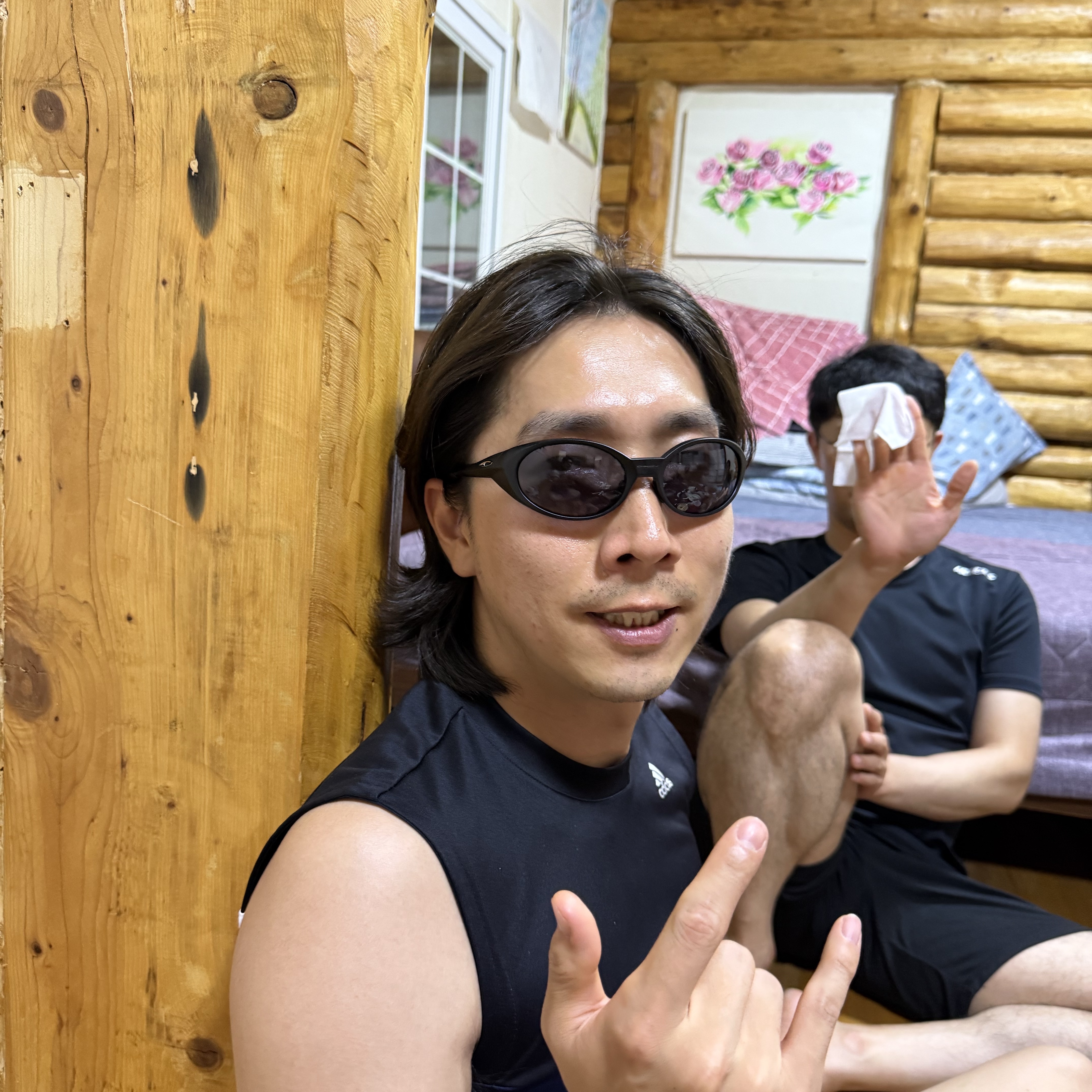 Oakley Eye Jacket Redux Matte Black Frame Prizm Grey Lenses High Bridge Fit 착용 스타일