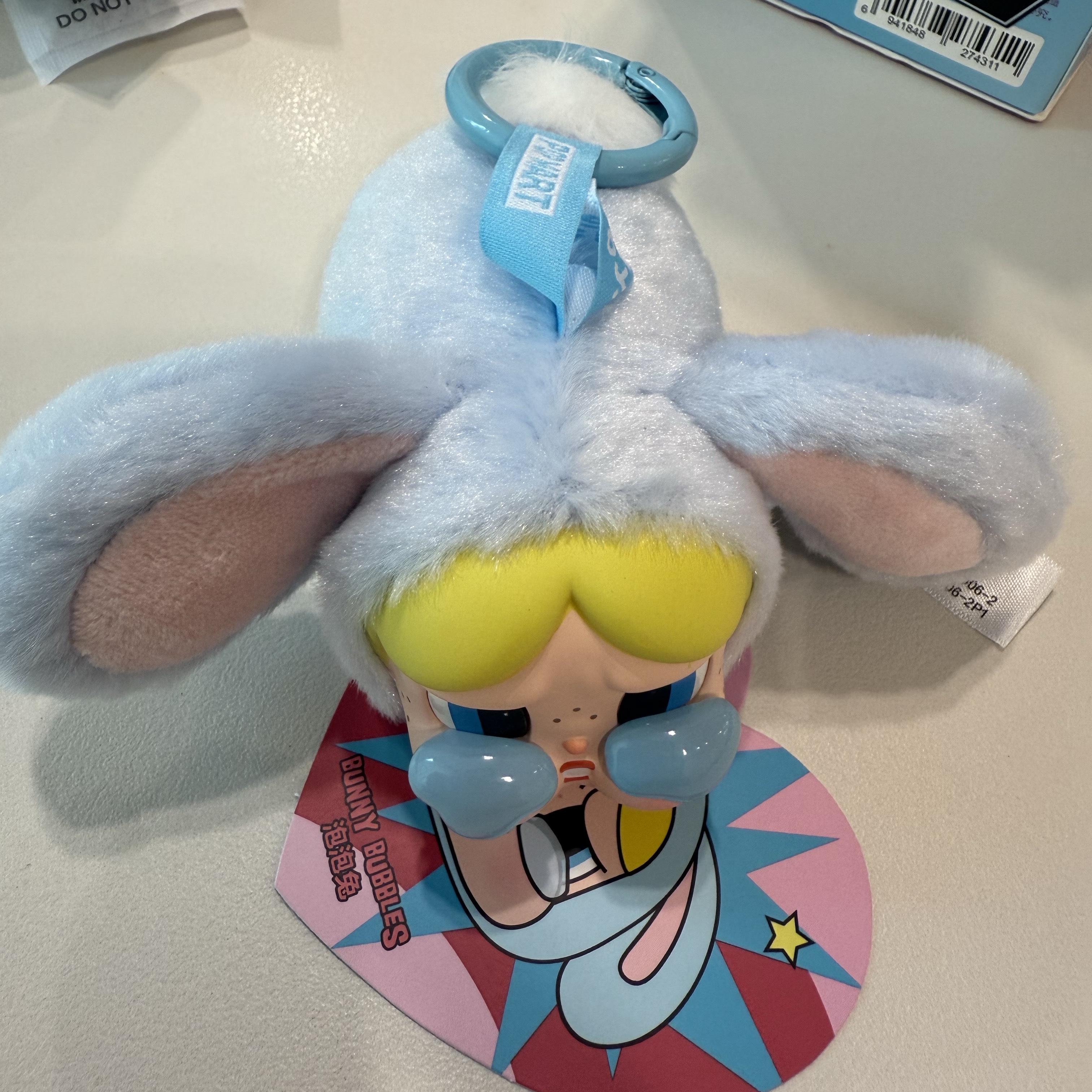 Pop Mart Crybaby x Powerpuff Girls Series Keyring Sealed Case (1 Blind Box) 착용 스타일 - 1