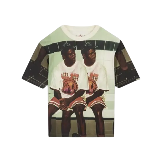 Jordan Flight Heritage T-Shirt Sail Black - US/EU