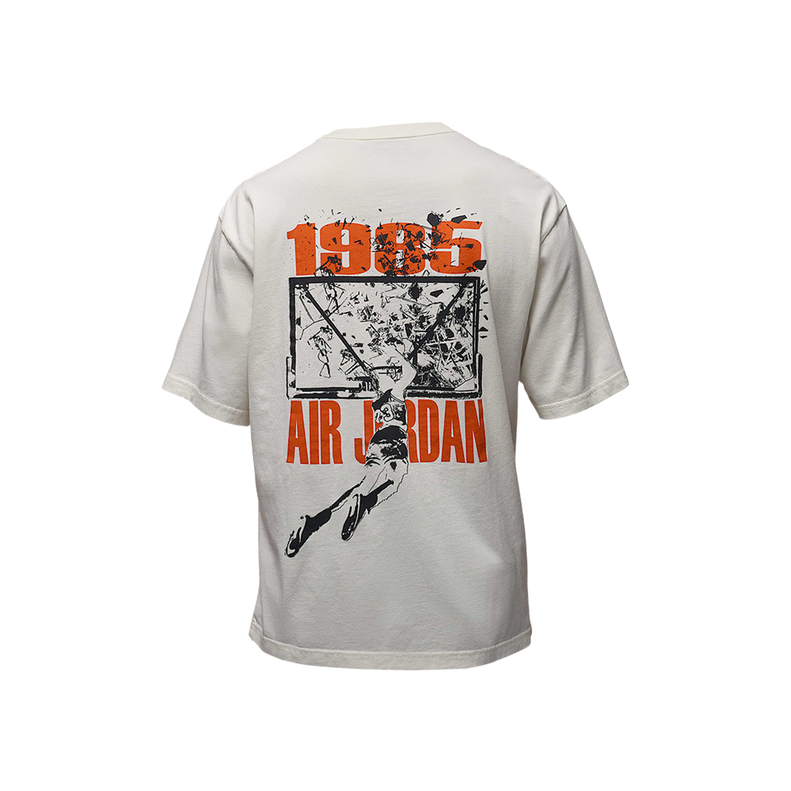 IB3297-133 Jordan Brooklyn Oversized Graphic T-Shirt Sail Off Noir (IB3297-133)