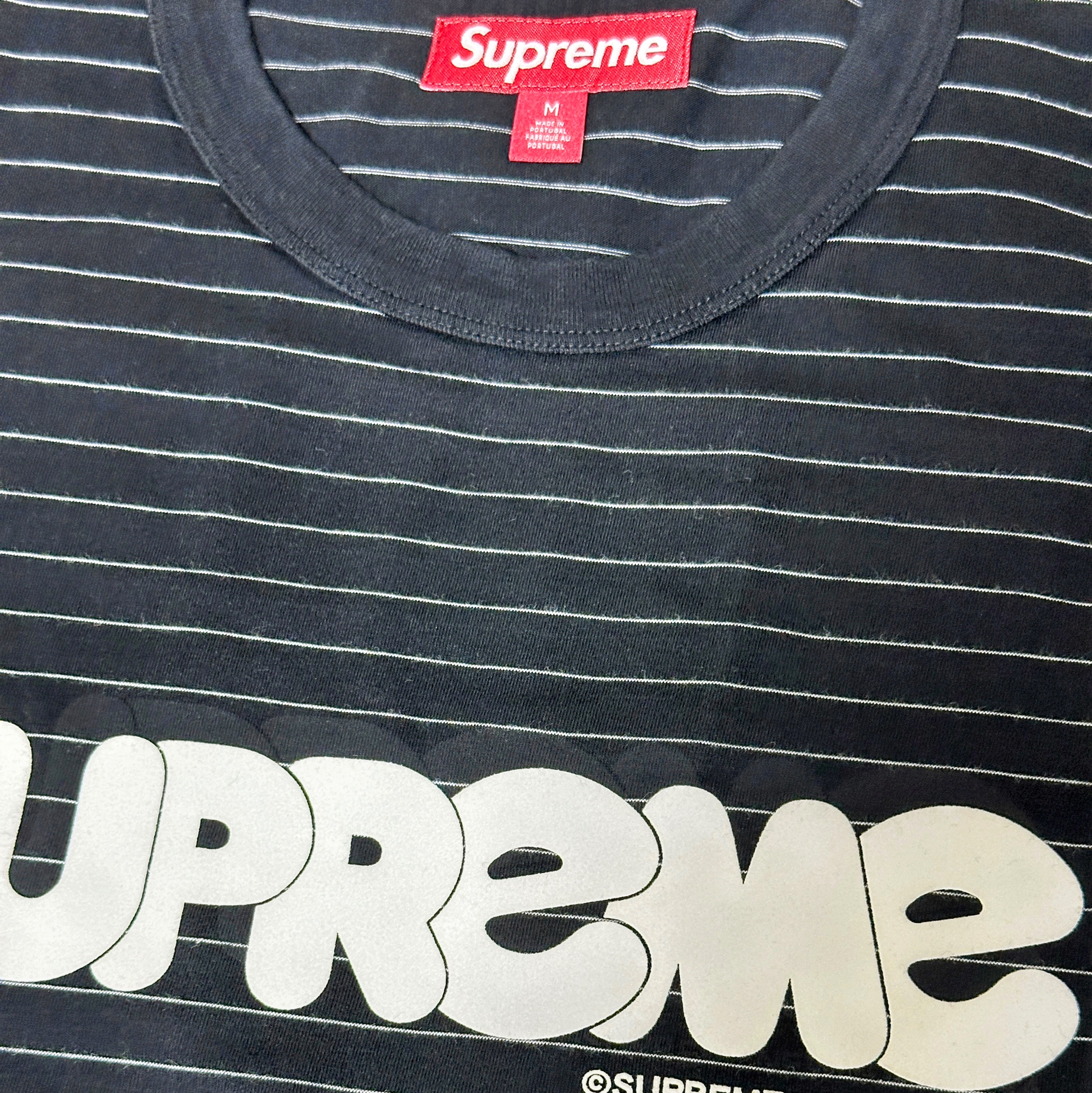 Supreme Bubble S/S Top Black - 25SS 착용 스타일