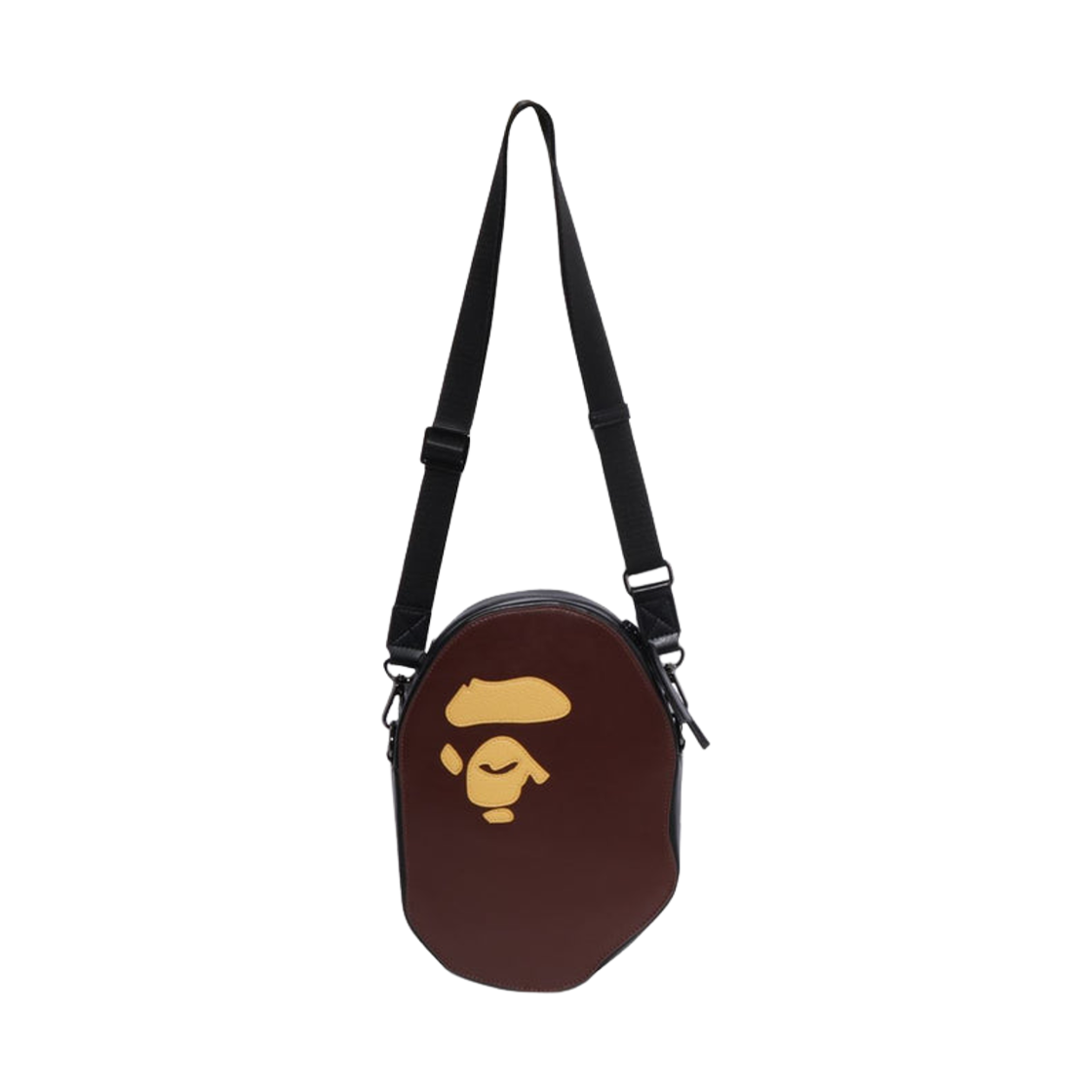 베이프 에이프 헤드 숄더백 브라운