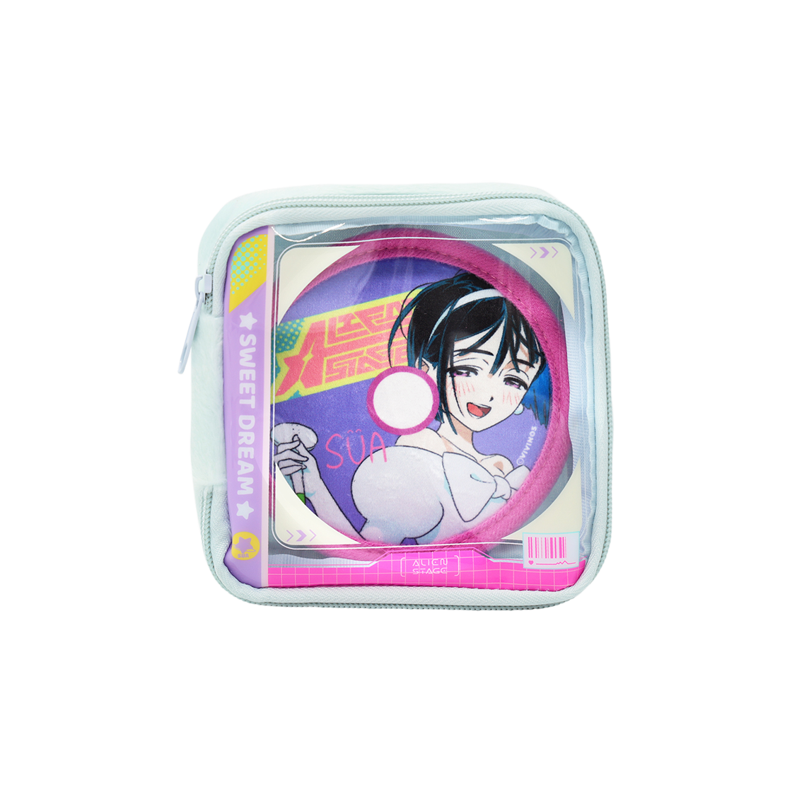 키쿠 에일리언 스테이지 CD케이스 수아 키링(KIKU Alien Stage CD Case SUA Keyring)