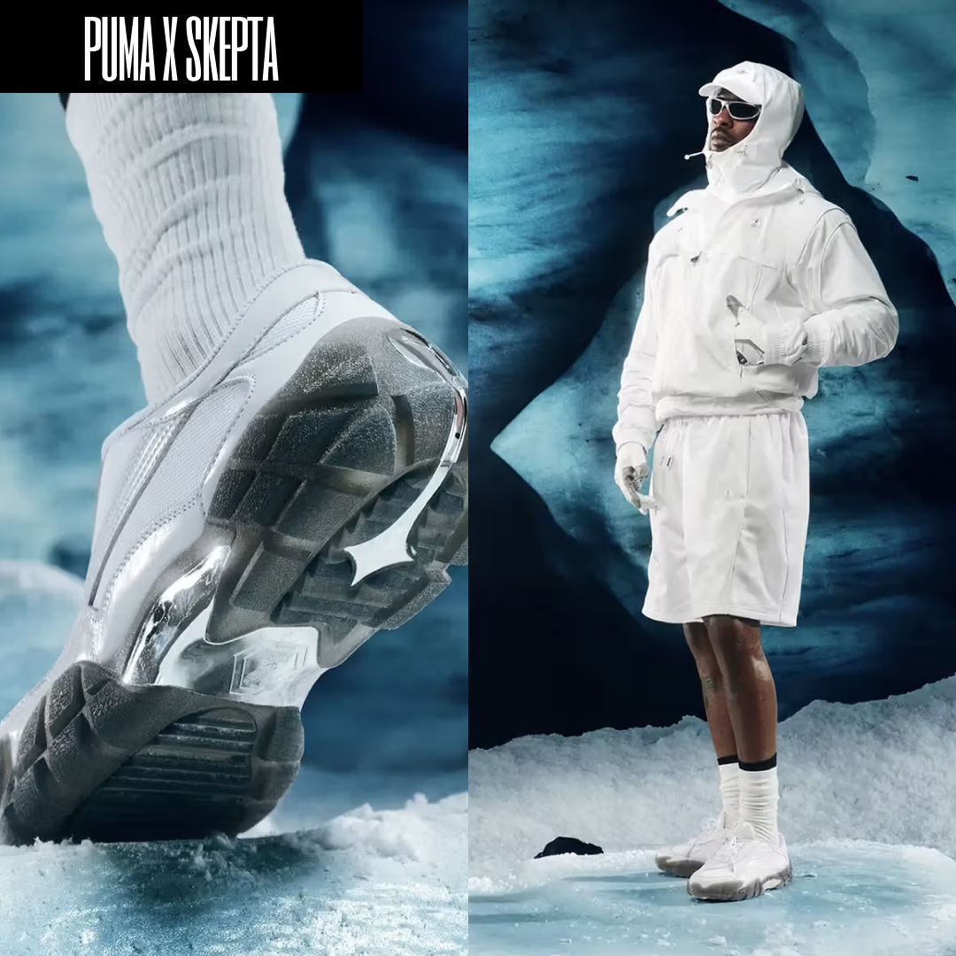 Puma x Skepta Skope WP Puma White Regal Blue, Puma x Skepta Skope WP Puma White Puma Black 착용 스타일 - 3