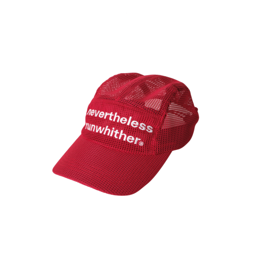 ETC0014 runwhither Mesh Cap Red