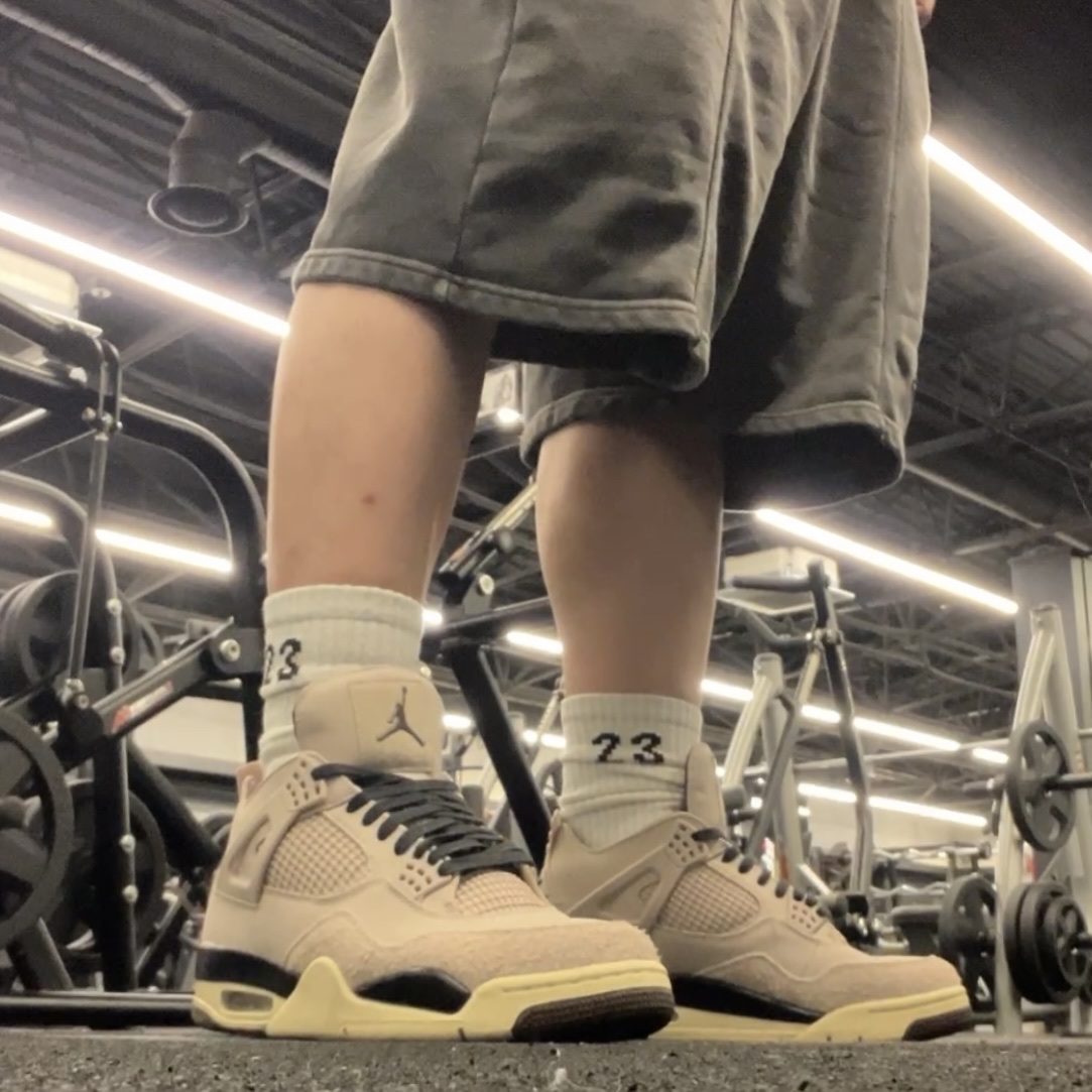 (W) Jordan 4 x A Ma Maniere Retro OG SP W.Y.W.S. 착용 스타일 - 2