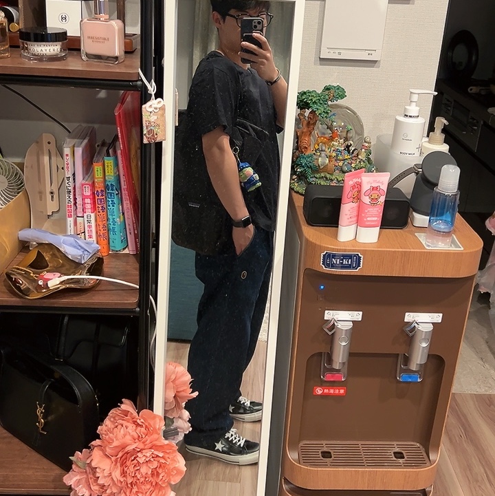 Converse One Star Ox Black, Patagonia Terravia 24L Tote Pack Black 착용 스타일 - 1