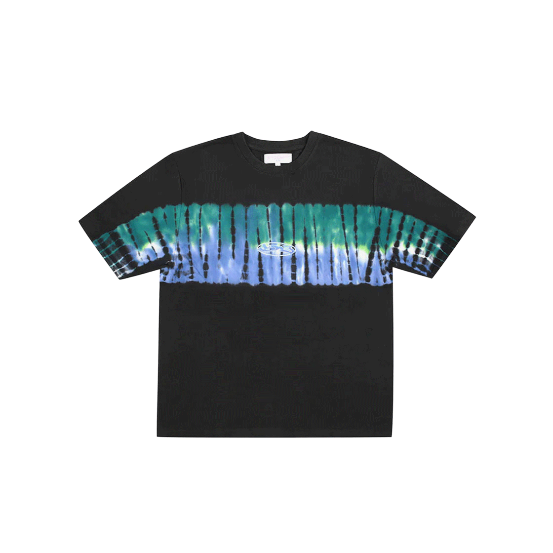 P000BKEX YARDSALE Tie Dye T-Shirt Black