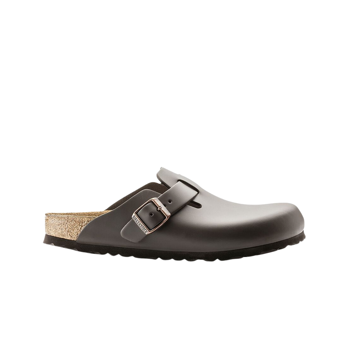 0060101 Birkenstock Boston BS Dark Brown - Regular