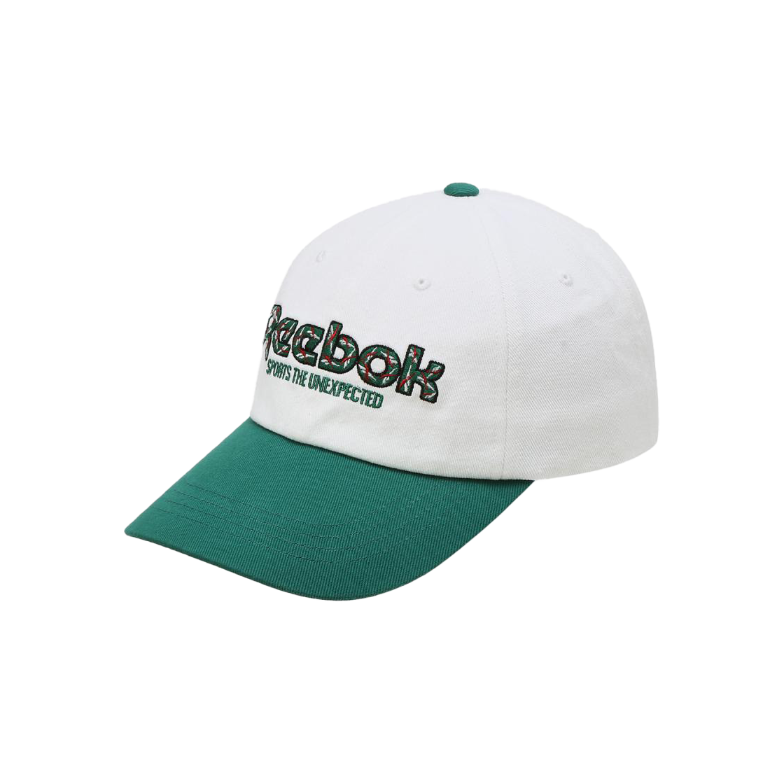 REHE4EY08E2 Reebok Mosaic Wide Ball Cap Green