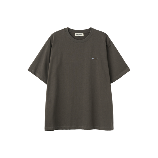 SBE2U01011CHM General Idea Unisex Western Regular Half T-Shirts Charcoal