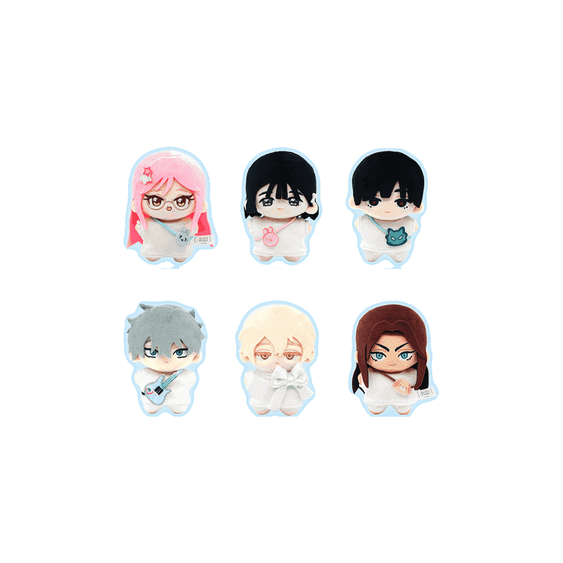 6977299623828 KIKU Alien Stage Starfish Sewing Doll 6 Kinds Random Pack Set