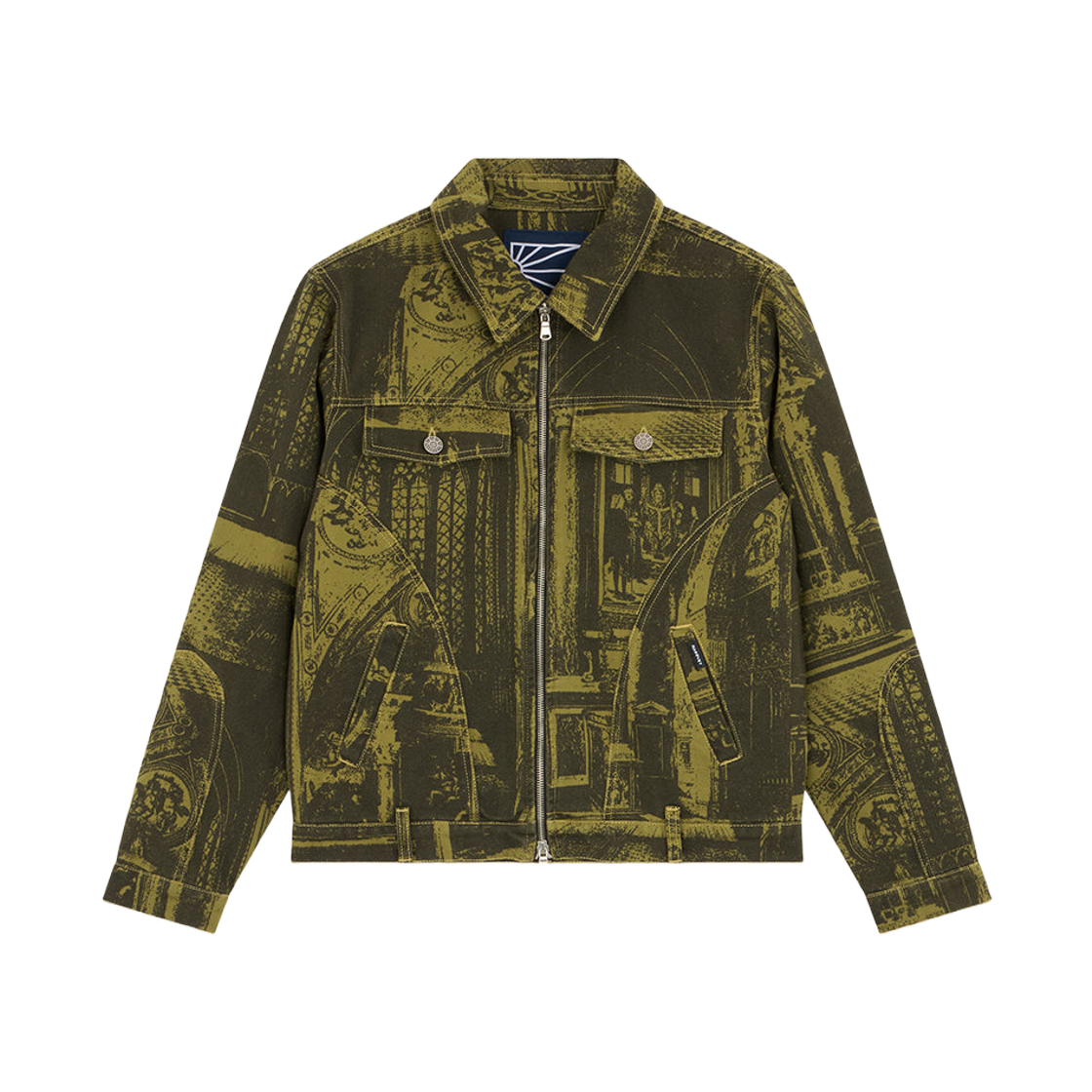 라스벳 캐시더럴 데님 자켓 멀티(Rassvet Cathedral Denim Jacket Multi) - 1