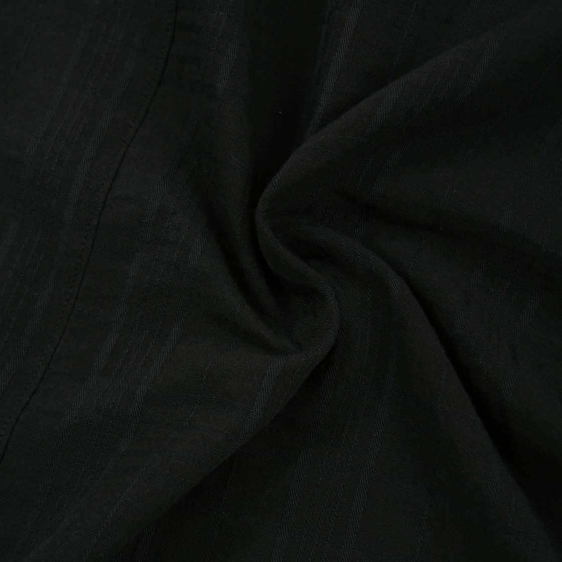 레이지지 루즈핏 클래식 체크 셔츠 올 블랙(LAZYZ Loose Fit Classic Check Shirt Black) - 3