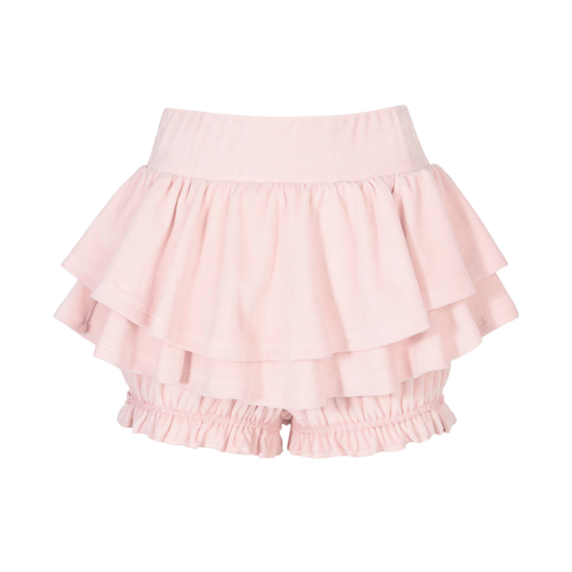 (W) 아이당 클럽 벨벳 스커트 핑크((W) Idang Club Velvet Skirt Pink)