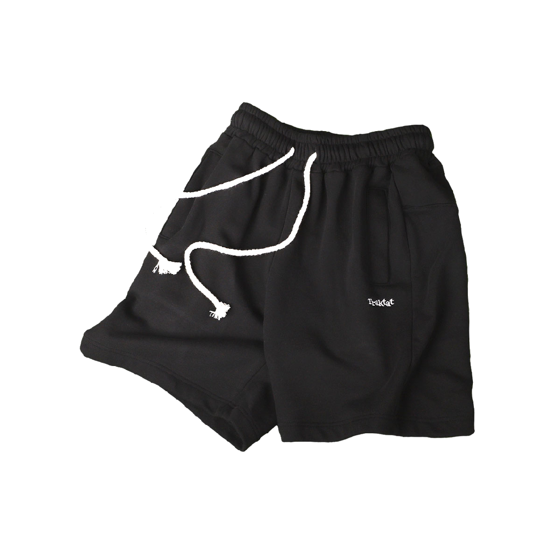 트락타트 세덴터리 쇼츠 블랙(Traktat Pigment Dyed Sedentary Shorts Black)