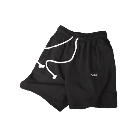 23SS-SSBK Traktat Pigment Dyed Sedentary Shorts Black