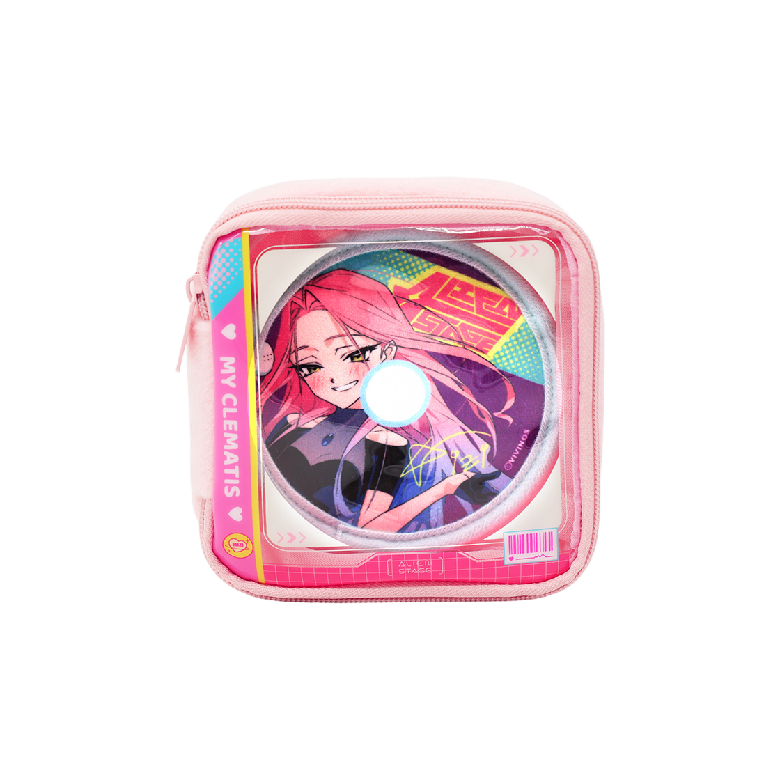 키쿠 에일리언 스테이지 CD케이스 미지 키링(KIKU Alien Stage CD Case MIZI Keyring)