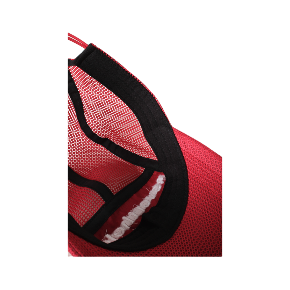 ETC0014 runwhither Mesh Cap Red - #3