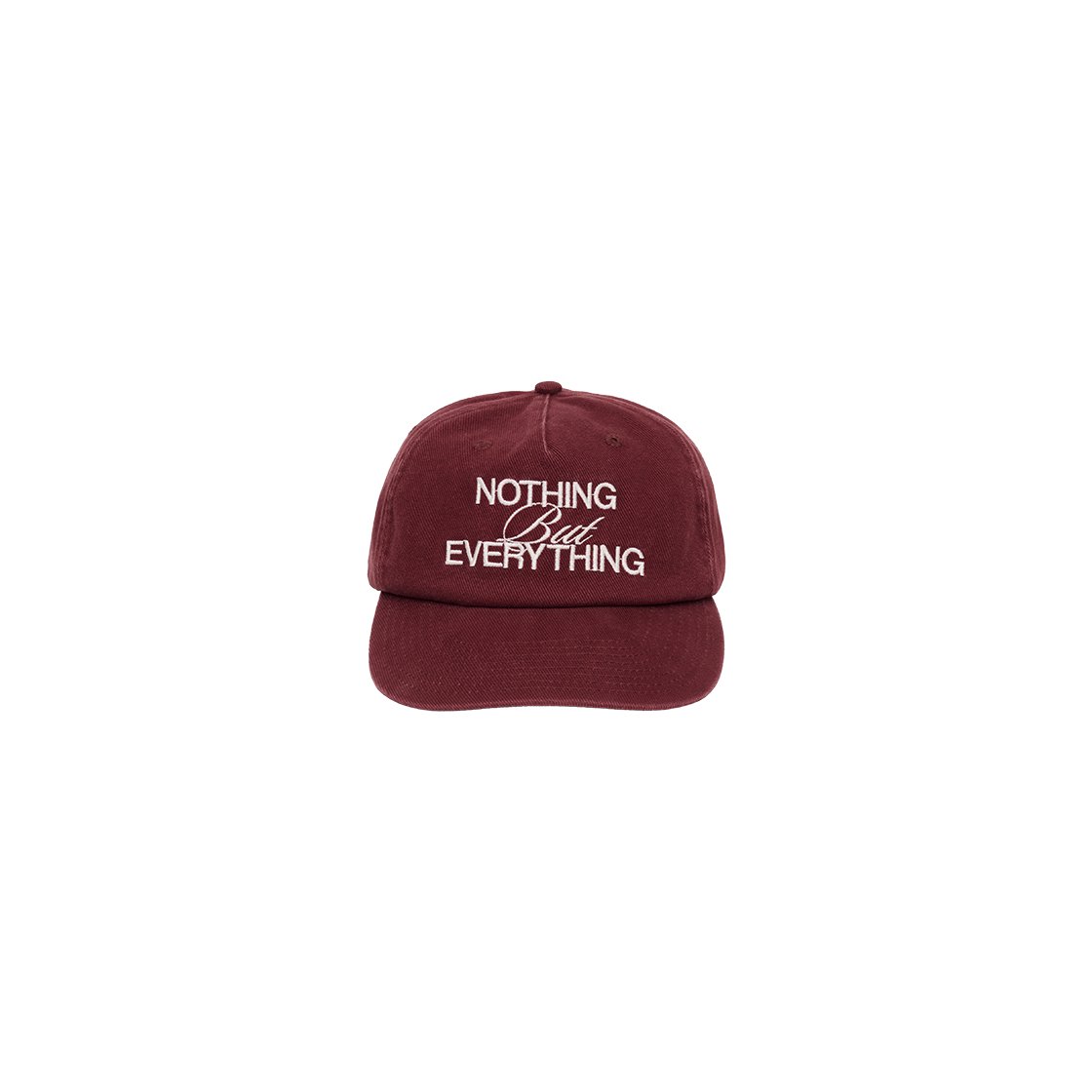 제너럴아이디어 유니섹스 5파넬 레터링 트러커 캡 버건디(General Idea Unisex 5Panel Lettering Trucker Cap Burgundy)