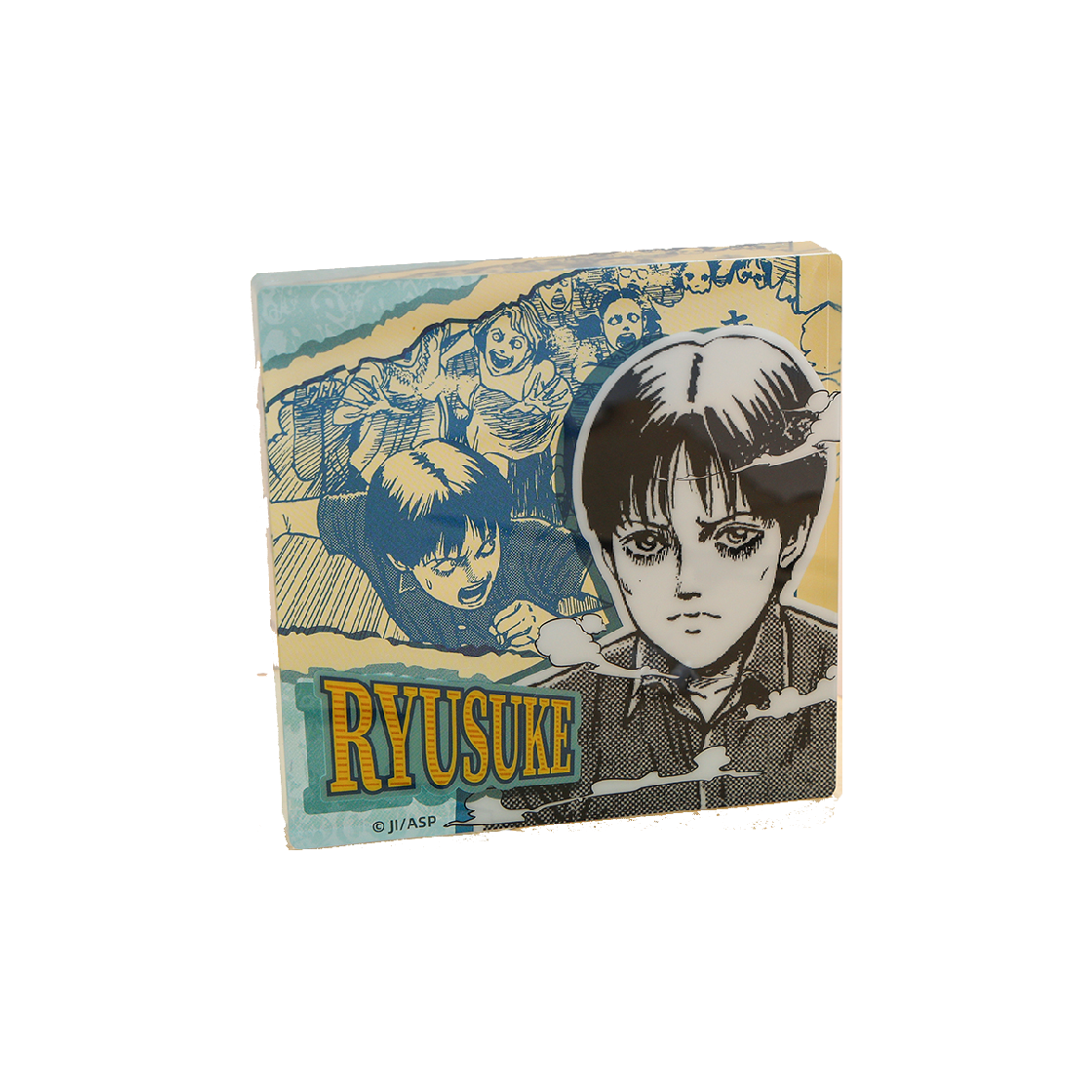 키쿠 이토준지 류스케 아크릴블럭(KIKU Junji Ito Ryusuke Acrylic Block)