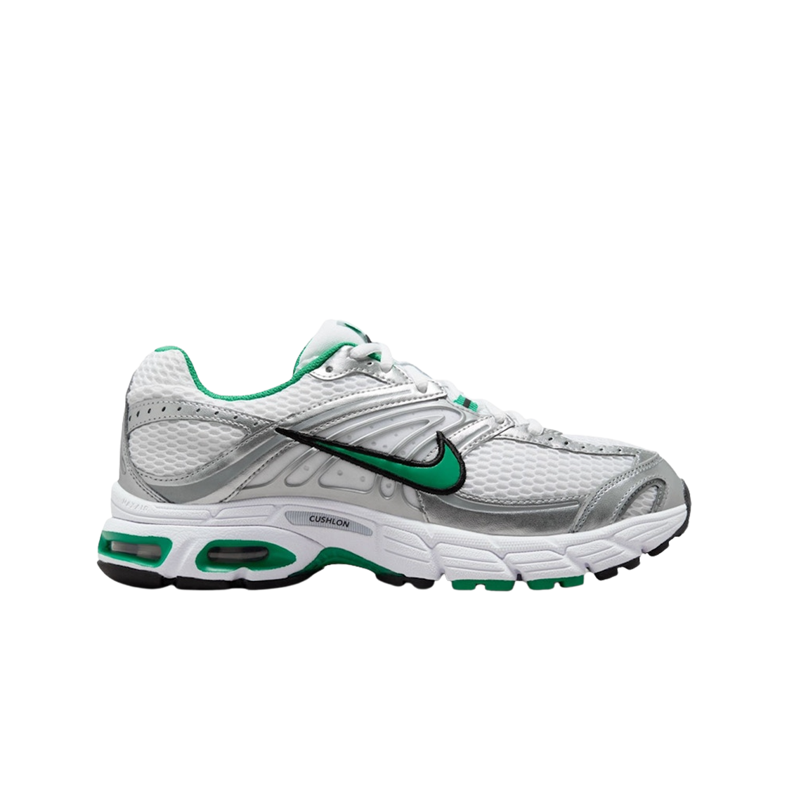 (W) 나이키 에어맥스 모토 2K 화이트 메탈릭 실버((W) Nike Air Max Moto 2K White Metallic Silver) - 1