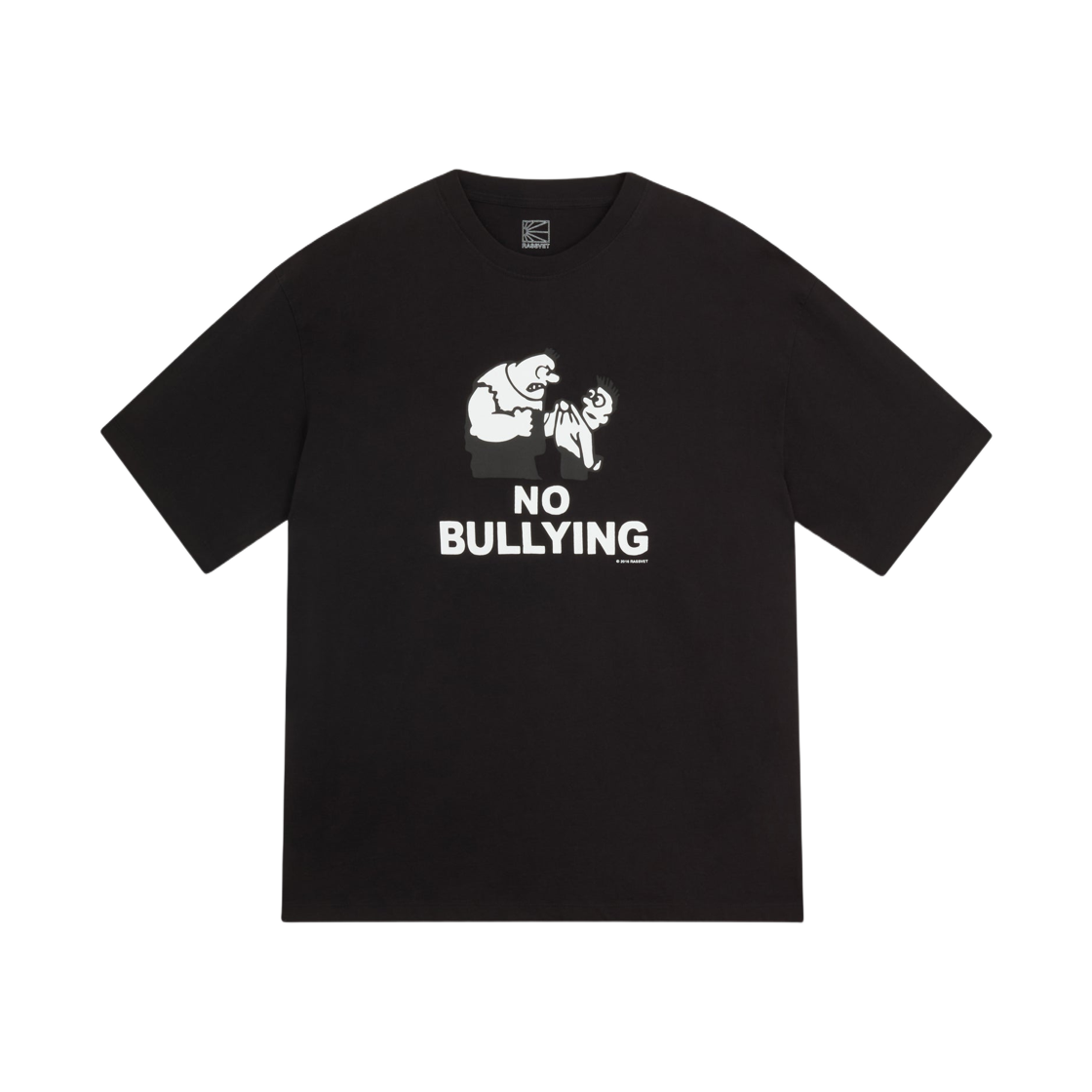 라스벳 노 불리잉 티셔츠 블랙(Rassvet No Bullying T-Shirt Black)