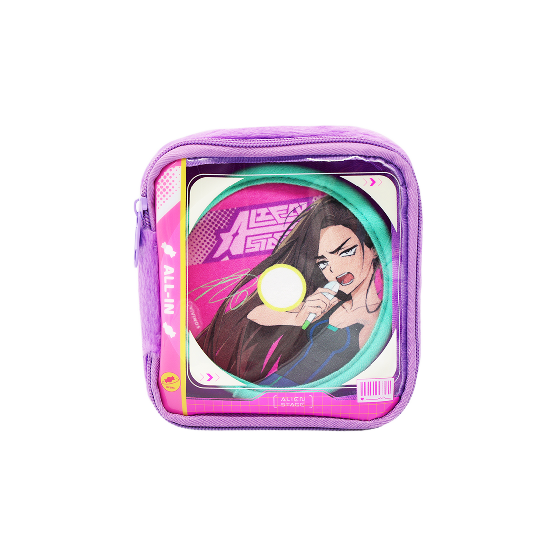 키쿠 에일리언 스테이지 CD케이스 현아 키링(KIKU Alien Stage CD Case HYUNA Keyring)