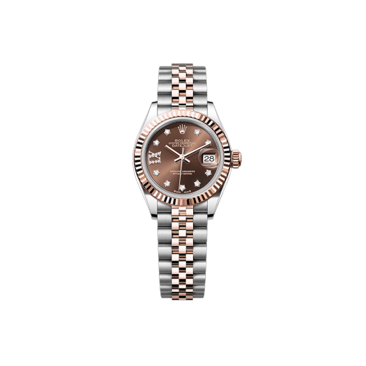 ITH9GAQG5G8T Rolex Datejust 28 279171 Jubilee Choco Diamond Dial NO6102