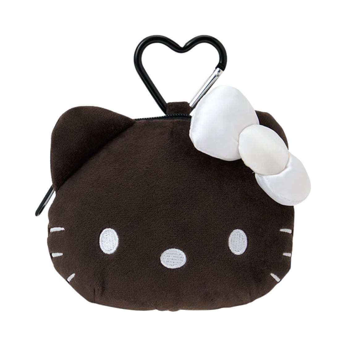 산리오 헬로 키티 마스코트 홀더 카라비너 모노크롬(Sanrio Hello Kitty Mascot Holder with Carabiner Monochrome)