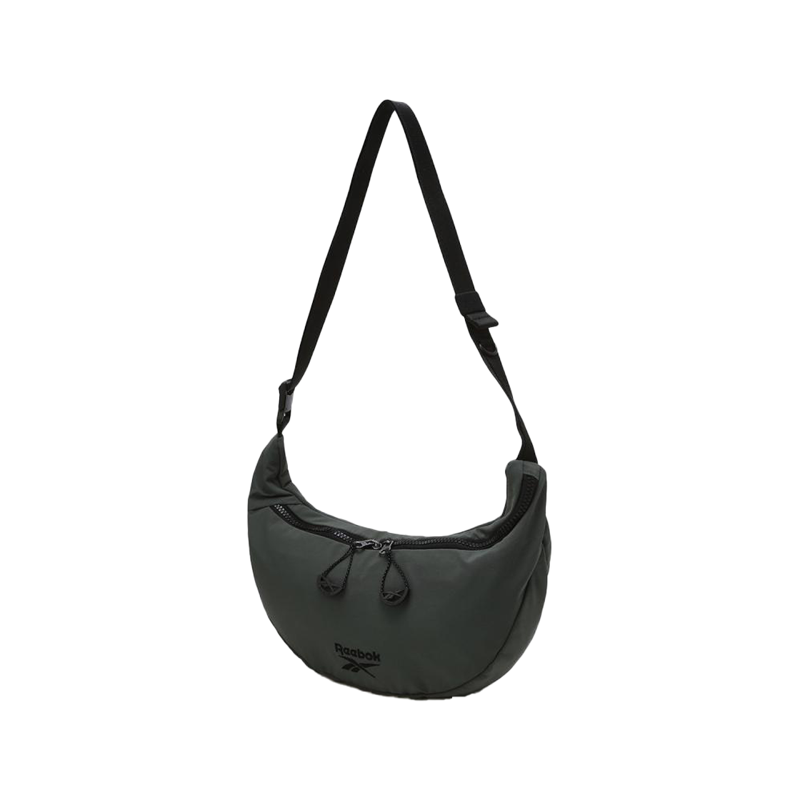 REBA4EY32K1 Reebok Vector Nylon Mini Hobo Bag Charcoal