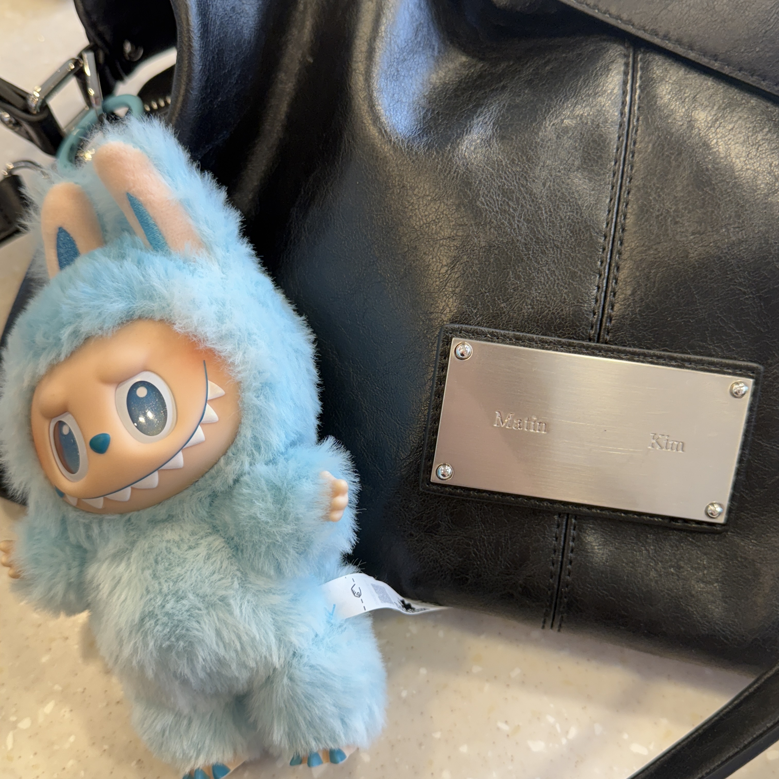 Pop Mart Labubu The Monsters Highlight Series Hope Keyring (Opened Case) 착용 스타일