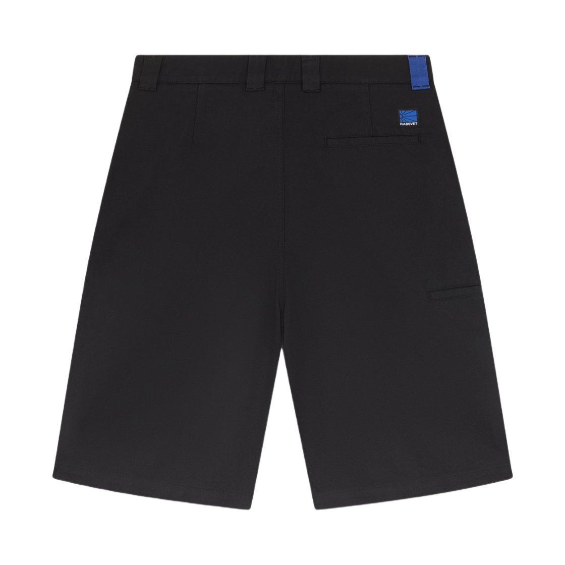 라스벳 플리티드 롱 쇼츠 블랙(Rassvet Pleated Long Short Black) - 2