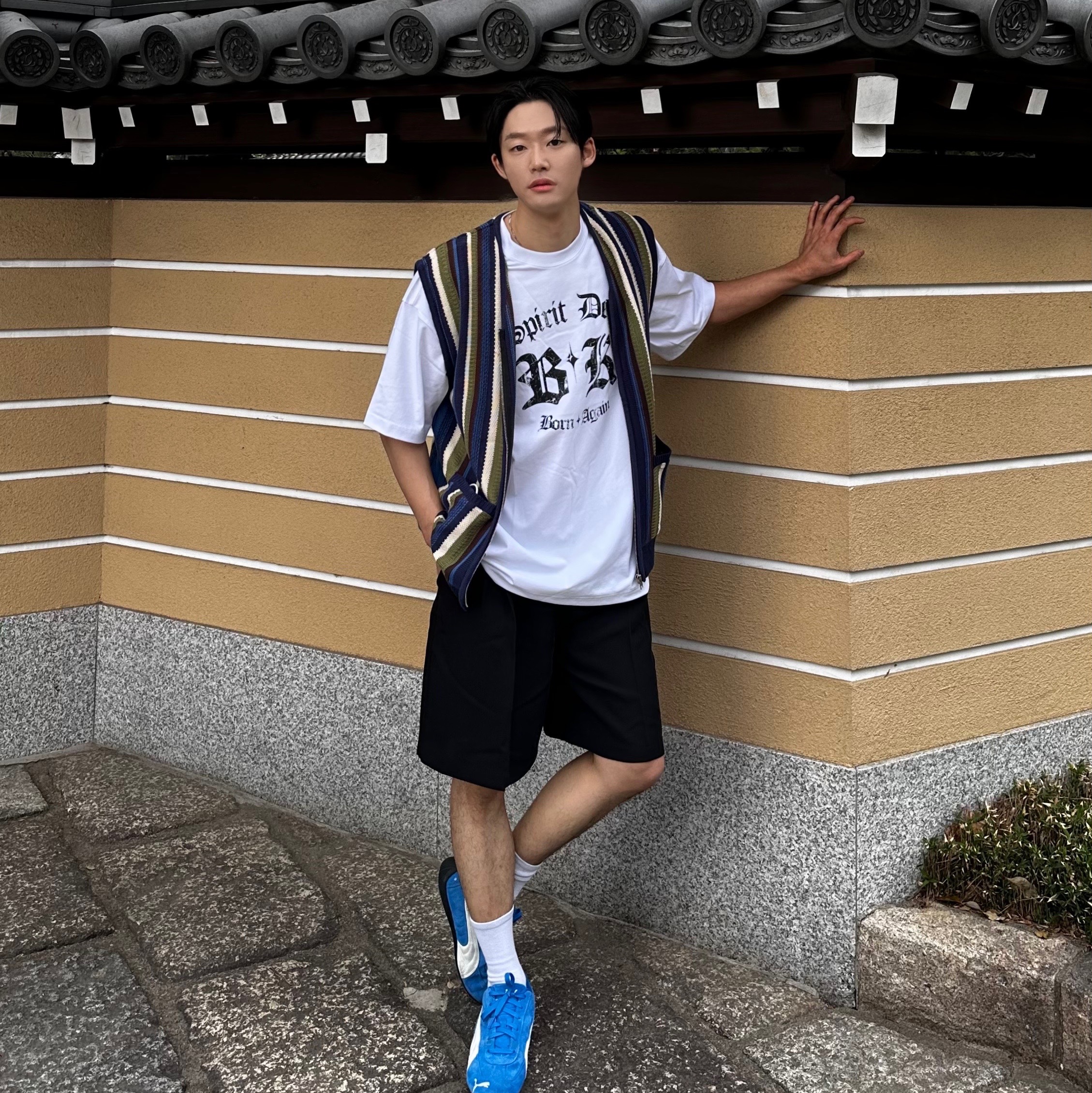 Puma Speedcat OG Team Royal White 착용 스타일 - 4