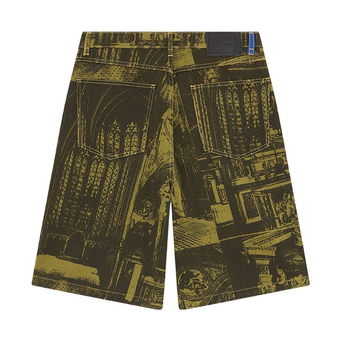 라스벳 캐시더럴 데님 쇼츠 멀티(Rassvet Cathedral Denim Short Multi) - 2