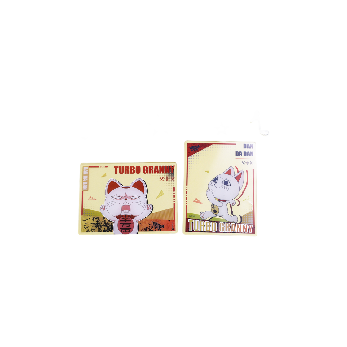 키쿠 단다단 터보할멈 투명 아크릴카드(KIKU Dandadan Turbobba Transparent Acrylic Card)