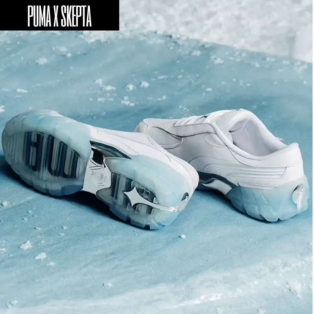 Puma x Skepta Skope WP Puma White Regal Blue, Puma x Skepta Skope WP Puma White Puma Black 착용 스타일 - 4