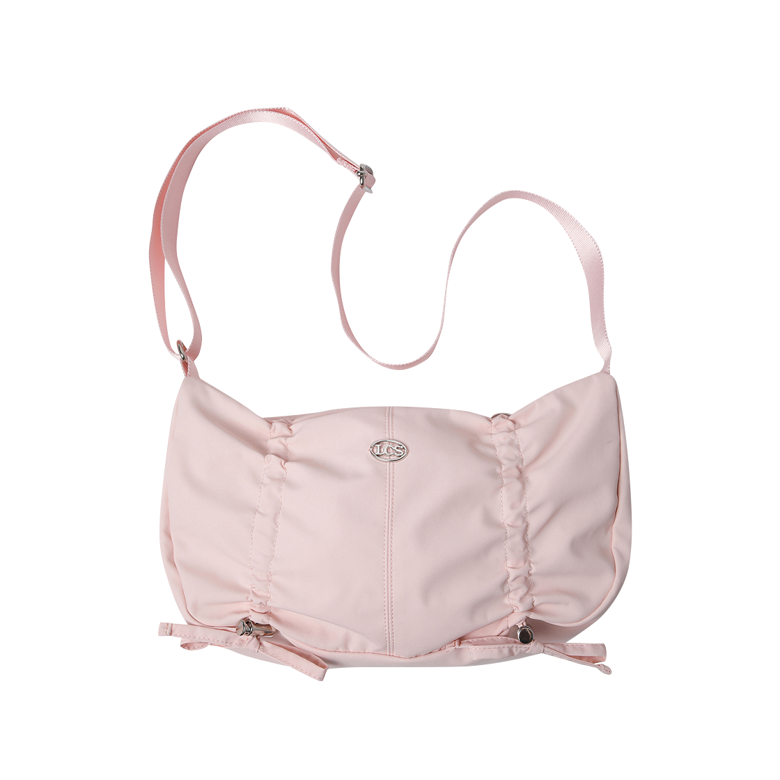QQ122WBG11_IPK0 le coq sportif Women's Shirring Hobo Bag S Pink
