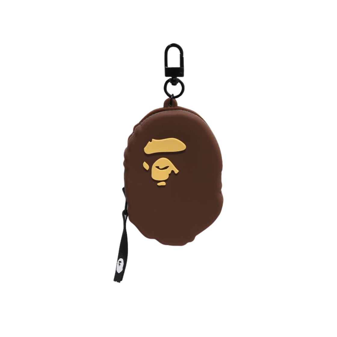 베이프 에이프 헤드 실리콘 코인 케이스 브라운(BAPE Ape Head Silicon Coin Case Brown)