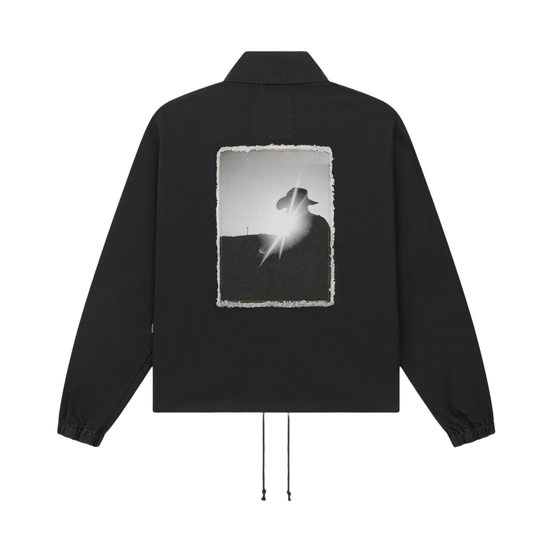 라스벳 라 멜랑콜리아 코치 자켓 블랙(Rassvet La Melancolia Coach Jacket Black) - 2