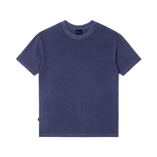 Q5MMTS047NAY QT8 GARMENTS Pigment Plain Tee Navy