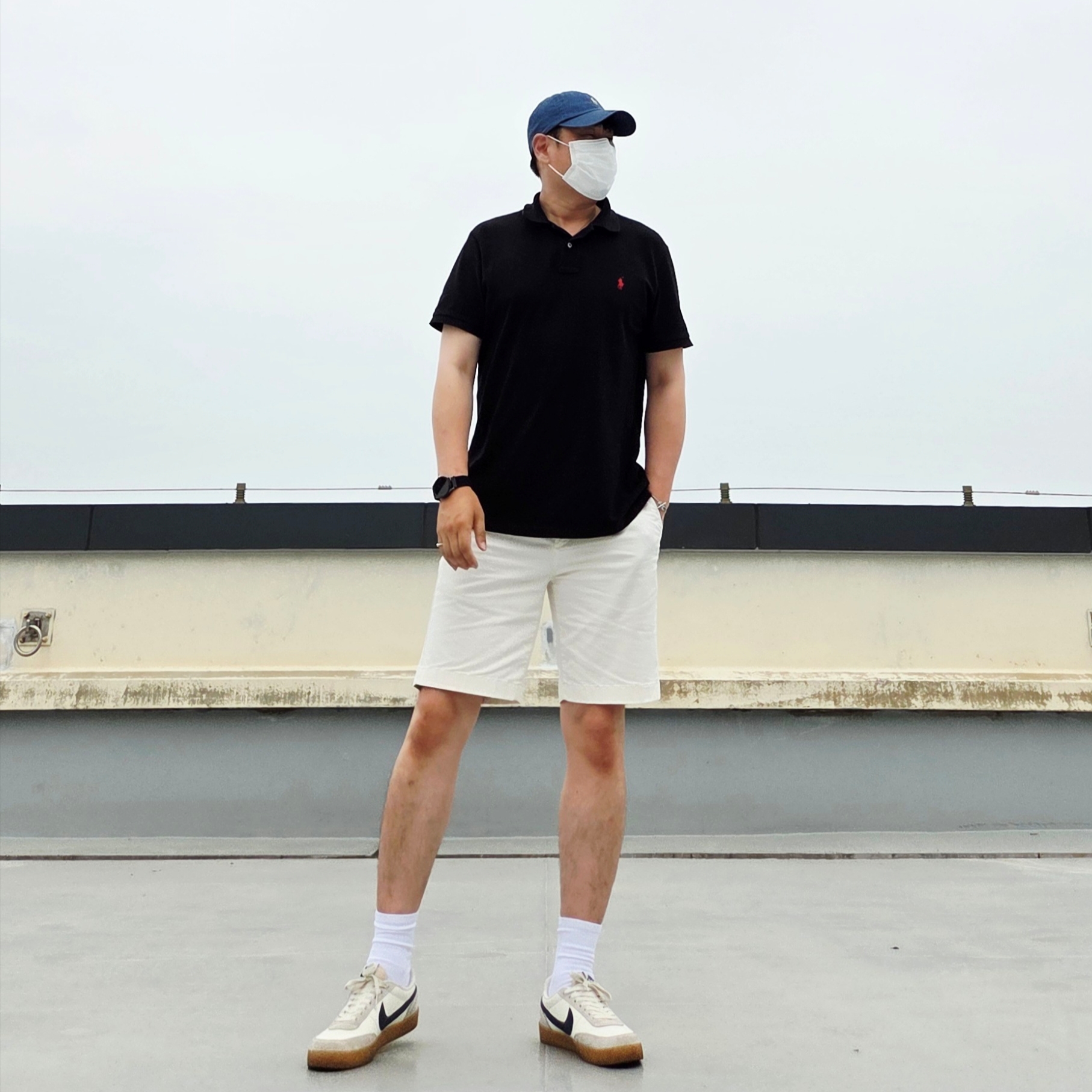 Nike x J.Crew Killshot 2 Sail Midnight Navy, Diesel Dx1535 Stainless Steel Bracelet Silver 착용 스타일 - 2