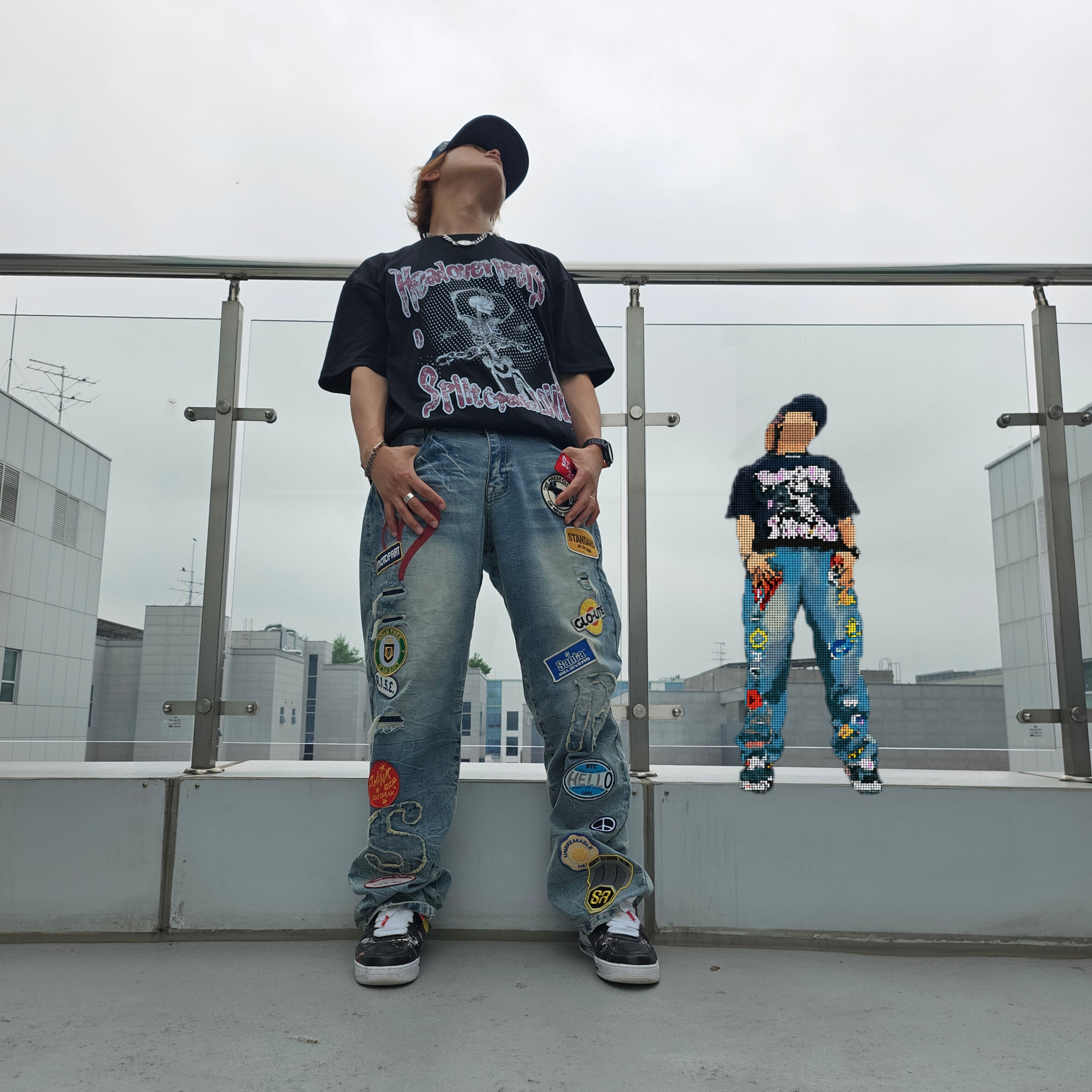 Diesel Dx1509 Stainless Steel Chain Necklace Silver, Nike x Peaceminusone Air Force 1 Low Para-Noise 3.0 Black and Multicolor 착용 스타일 - 1