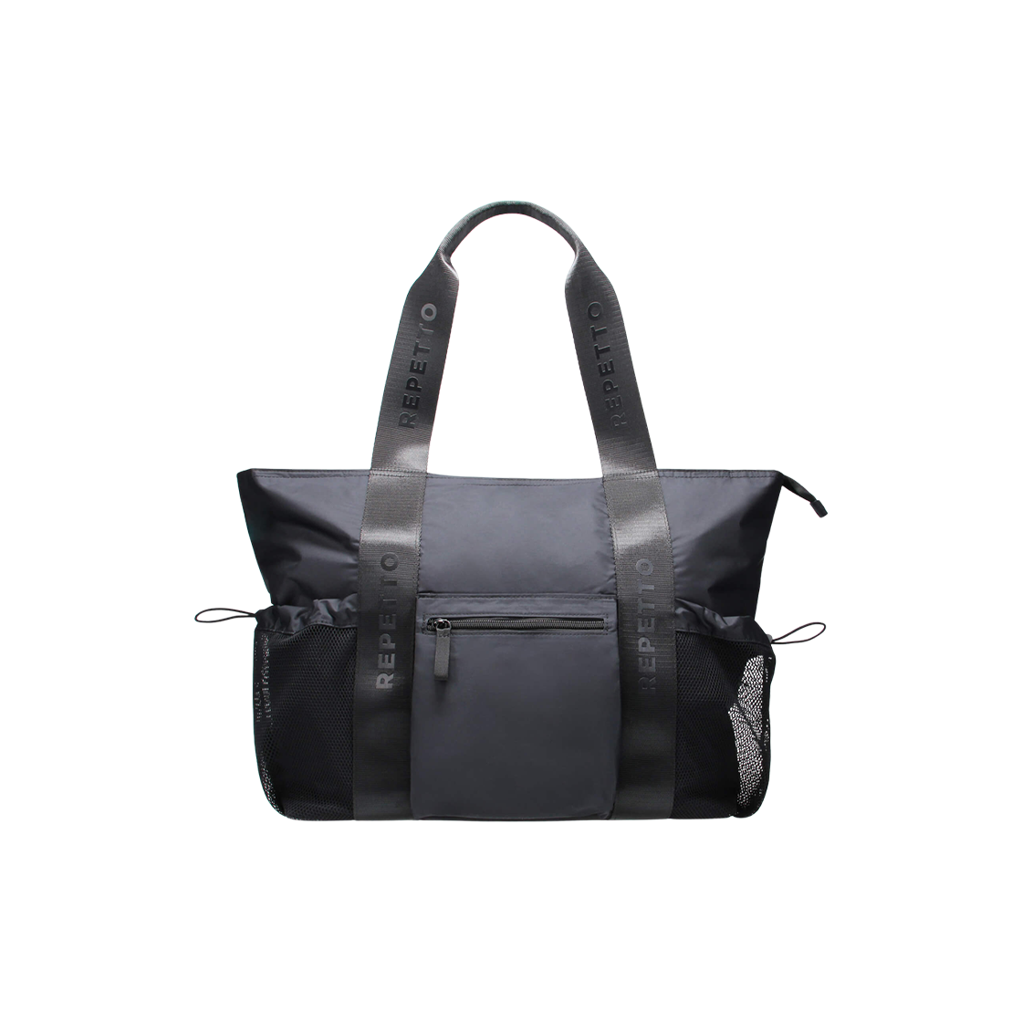 레페토 피루엣 라지 쇼핑백 블랙(Repetto Pirouette Large Shopping Bag Black)