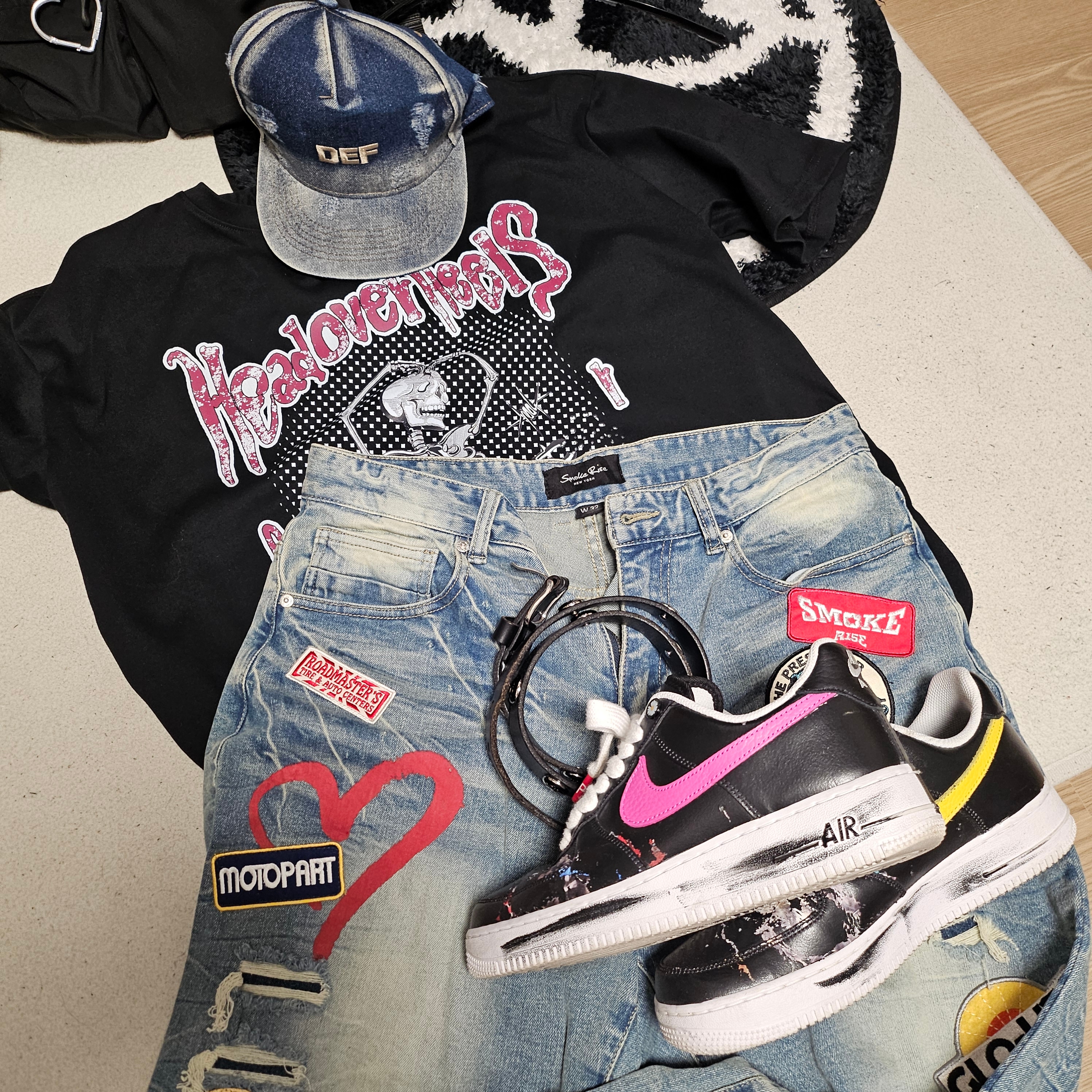 Diesel Dx1509 Stainless Steel Chain Necklace Silver, Nike x Peaceminusone Air Force 1 Low Para-Noise 3.0 Black and Multicolor 착용 스타일 - 6
