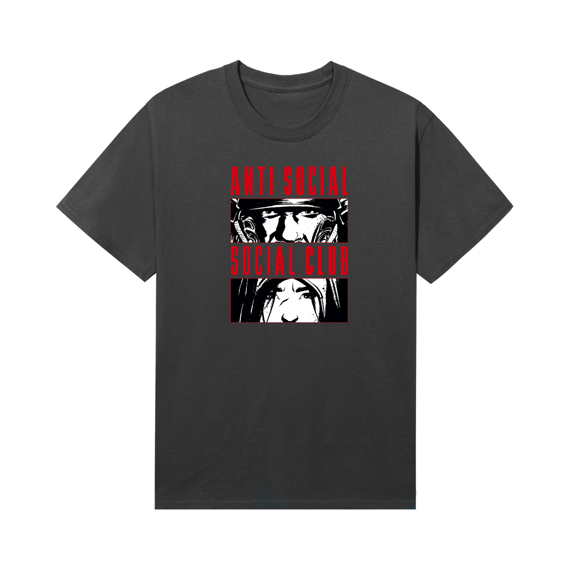안티 소셜 소셜 클럽 어쌔신 크리드 아이즈 티셔츠 차콜(ASSC x Assassin's Creed Eyes Tee/Charcoal)