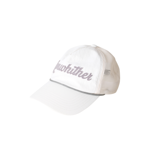 ETC0018 runwhither Trucker Cap Ivory