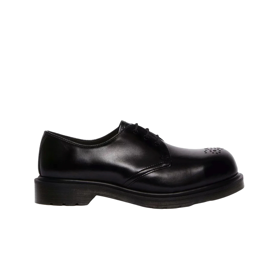40717001 Dr. Martens 1461 ST Brogue Analine Leather Steel Toe Black