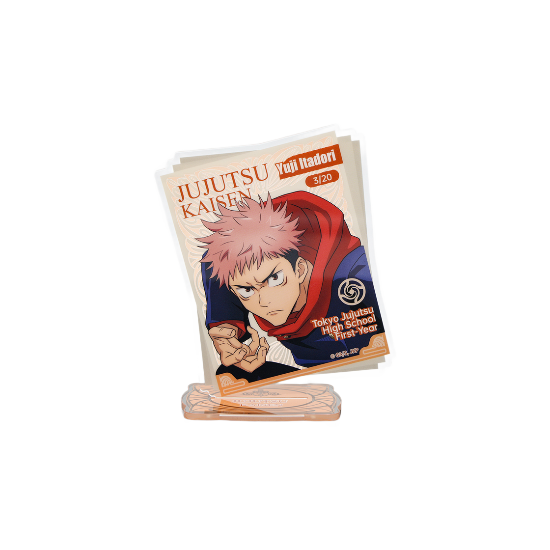 키쿠 주술회전 이타도리 아크릴 스탠드(KIKU Jujutsu Kaisen Yuji Itadori Acrylic Stand)